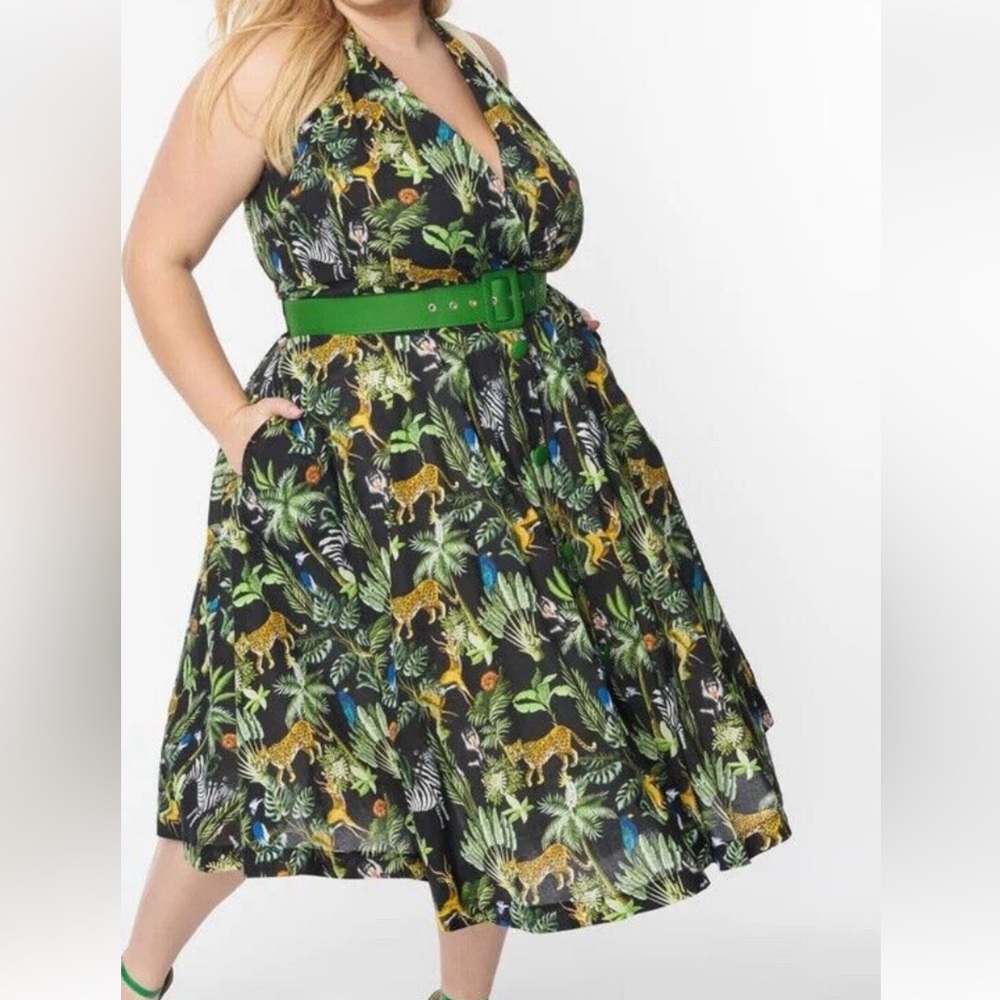 Plus size Unique Vintage dress